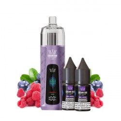 Blueberry Raspberry - Kit Refill Pro 1000mAh 2x10ml 6mg - Crown Bar Al Fakher