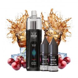 Cerise Fizz - Kit Refill Pro 1000mAh 2x10ml 6mg - Crown Bar Al Fakher