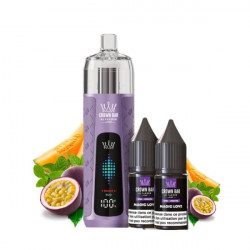 Magic Love - Kit Refill Pro 1000mAh 2x10ml 6mg - Crown Bar Al Fakher