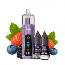 Mixed Berry - Kit Refill Pro 1000mAh 2x10ml 6mg - Crown Bar Al Fakher