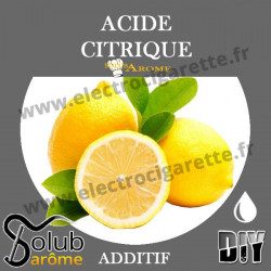 Acide Citrique E330 - Solubarome - Additif