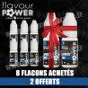 Pack 6 flacons + 2 offerts - American Mix - Flavour Power