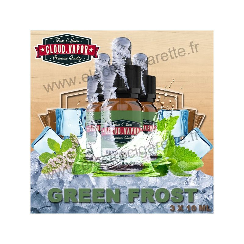 Green Frost - Cloud Vapor Vintage - 3x10 ml