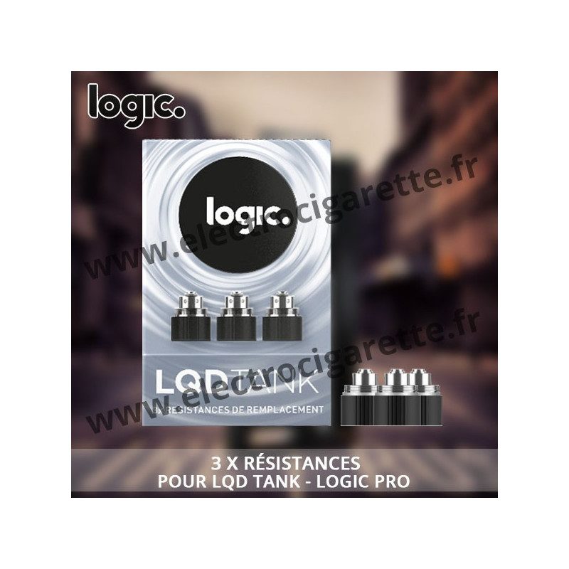 Pack 3 x résistances pour LQD Tank - Logic Pro
