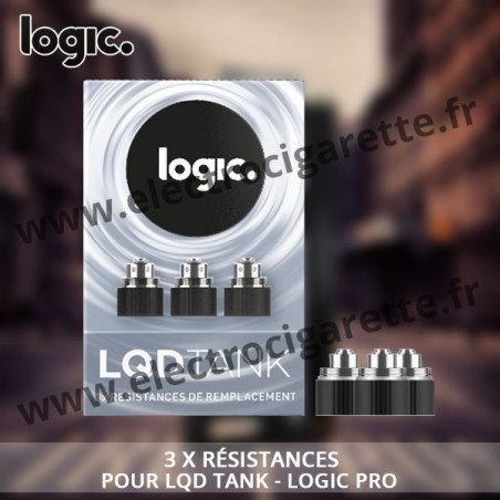 Pack 3 x résistances pour LQD Tank - Logic Pro