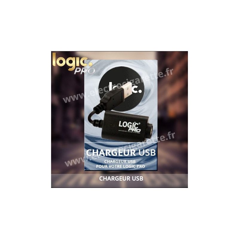 Cordon de charge Usb pour batterie Logic - Boite