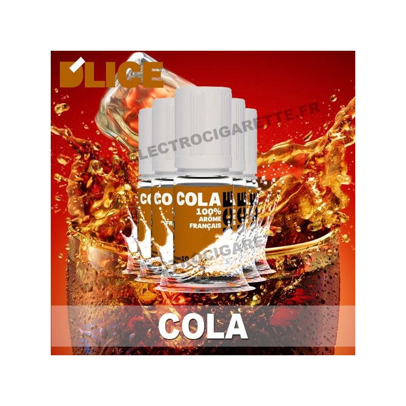 Pack 5 flacons 10 ml Cola - D'Lice
