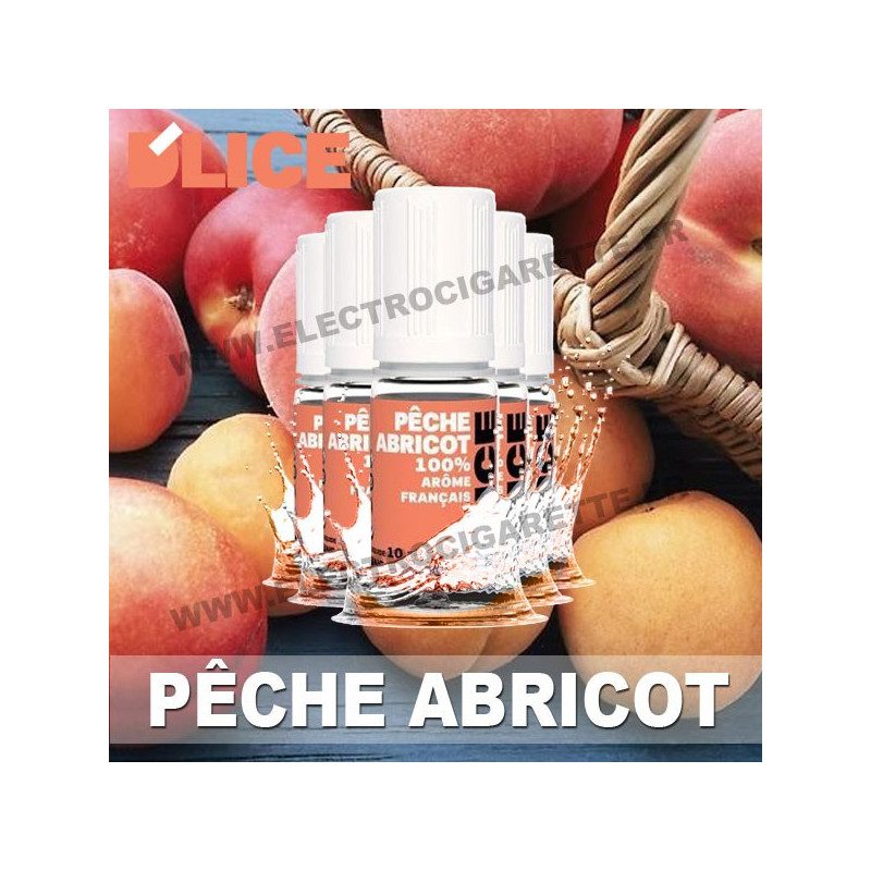 Pack 5 flacons 10 ml Pêche Abricot - D'Lice