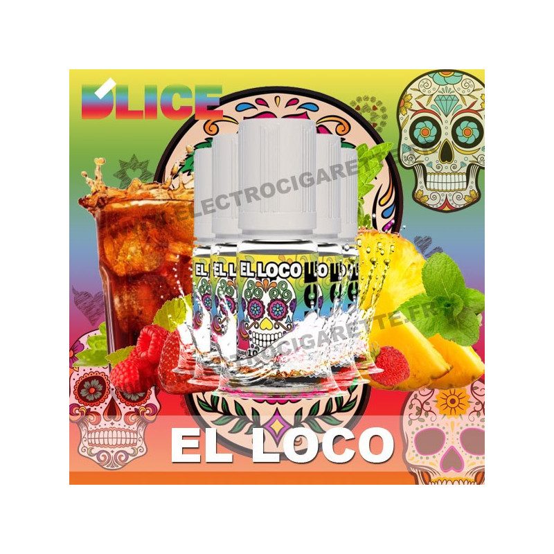 Pack 5 flacons 10 ml El Loco - D'Lice Série Spéciale
