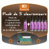 Pack de 5 Clearomizers C4 1.6 ml + 1 offert pour cigarette electronique eGo-T