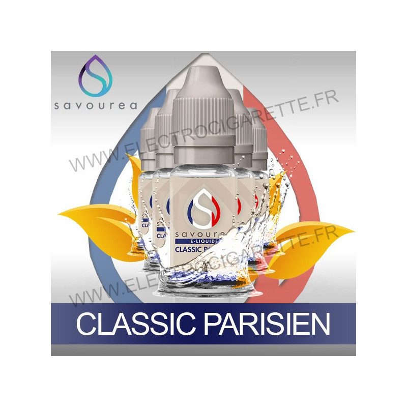 Pack 5 flacons 10 ml Classic Parisien - Savourea