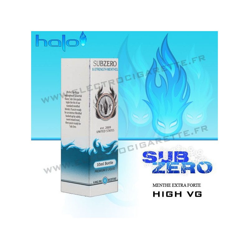 Halo SubZero High VG - 10ml
