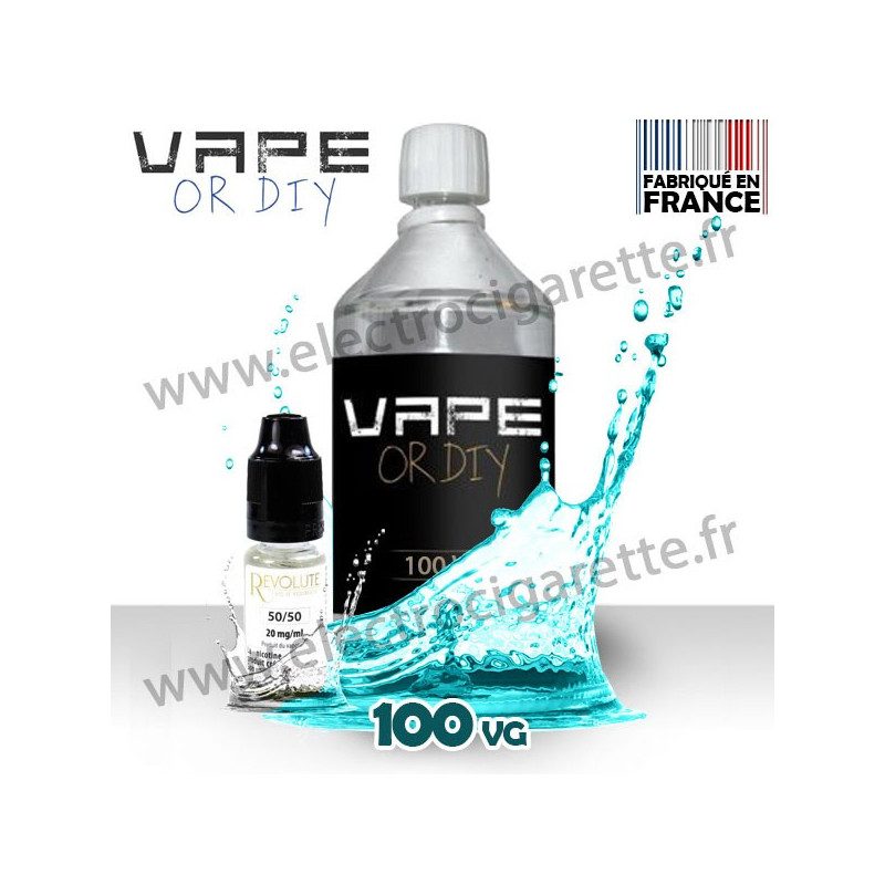 Base 100% VG - Vape Or DiY - 1 Litre