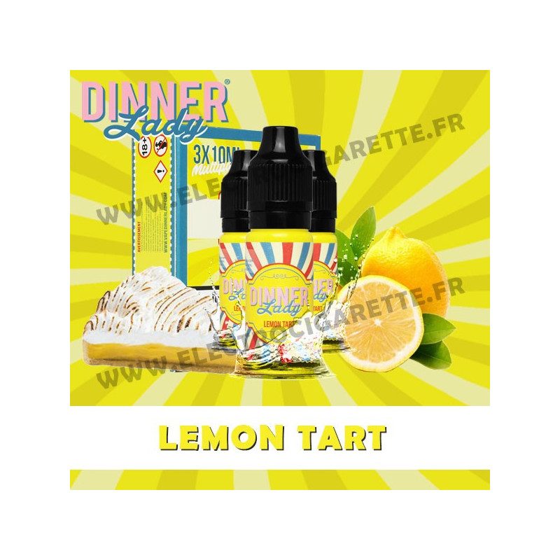 Lemon Tart - Dinner Lady - 3x10 ml