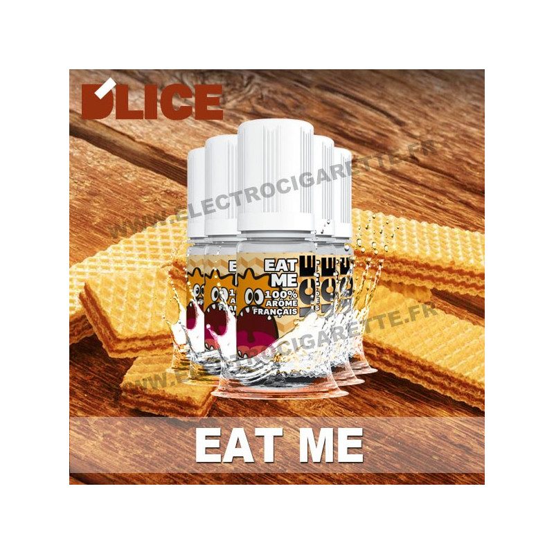 Pack 5 flacons 10 ml Eat Me - D'Lice