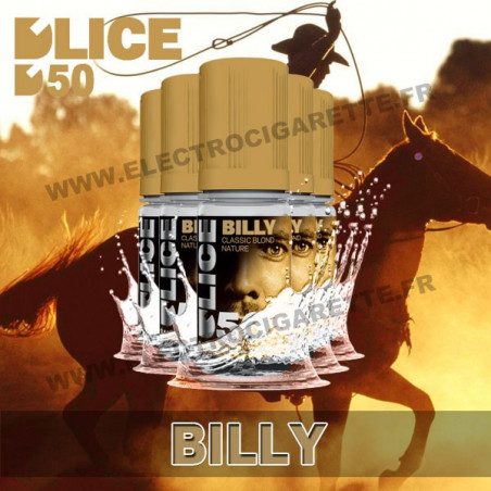 Pack 5 flacons 10 ml Billy - D'50 - D'Lice