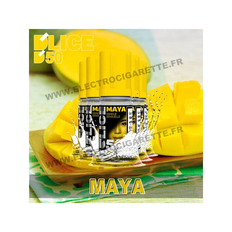 Pack 5 flacons 10 ml Maya - D'50 - D'Lice Pack 5 flacons 10 ml Maya - D'50 - D'Lice