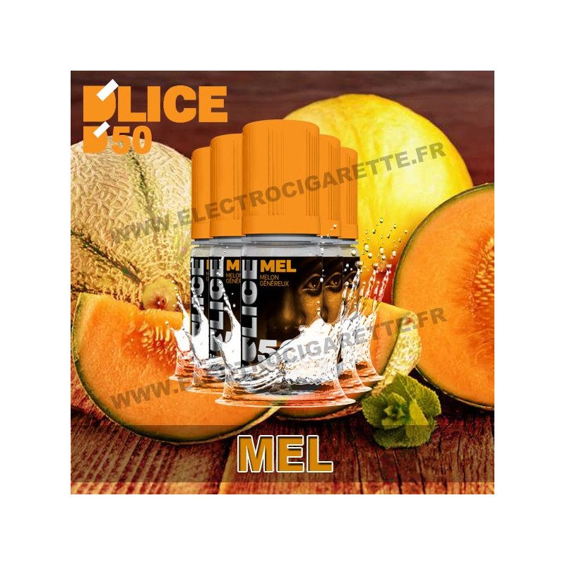 Pack 5 flacons 10 ml Mel - D'50 - D'Lice Pack 5 flacons 10 ml Mel - D'50 - D'Lice