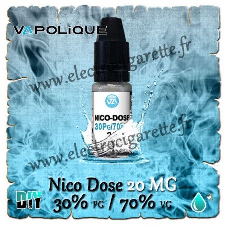 Nico Dose - 30% PG / 70% VG - Vapolique