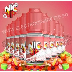 Nic Up - Sweet - 9 flacons + 1 offert - 100% VG