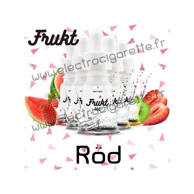 Rod - Frukt - 5x10 ml