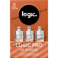 Cartouche US Classic (ex US Tabac) - 0 mg - - Logic Pro