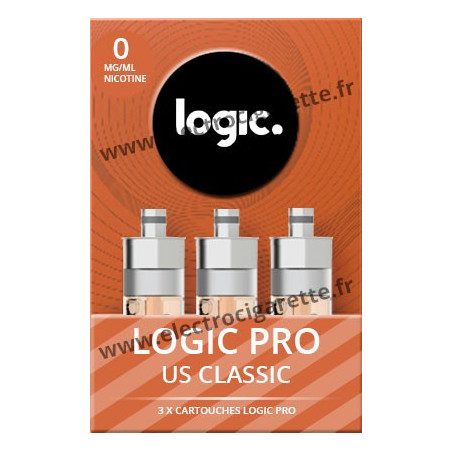 Cartouche US Classic (ex US Tabac) - 0 mg - - Logic Pro