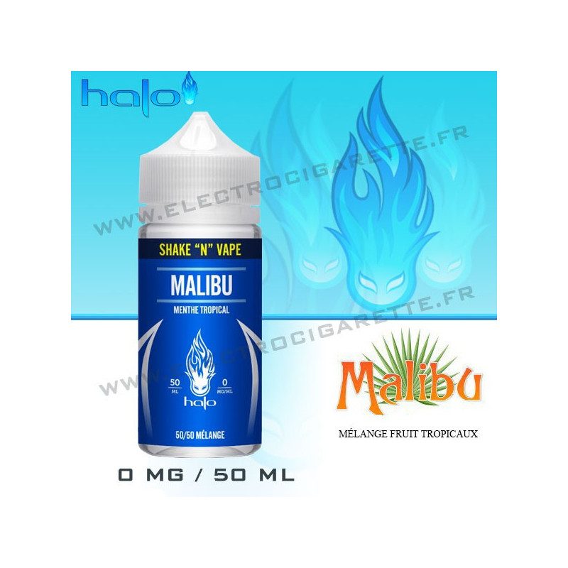 Malibu - Halo - Shake n Vape - ZHC 50ml
