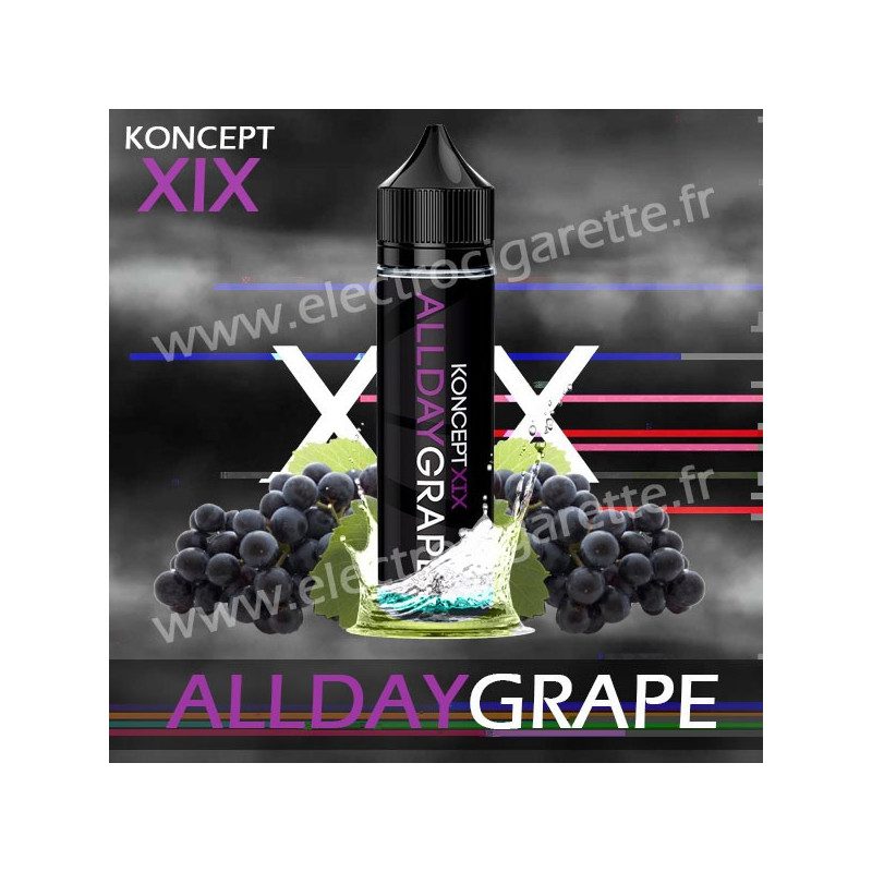 Allday Grape - Vampire Vape - Shake n Vape - ZHC 50ml