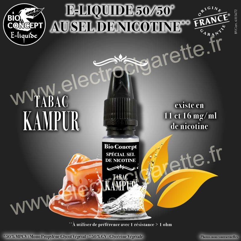 Classic Kampur - Sel de Nicotine - BioConcept