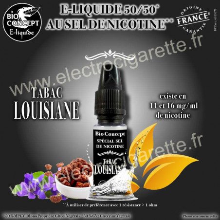 Classic Louisiane - Sel de Nicotine - BioConcept
