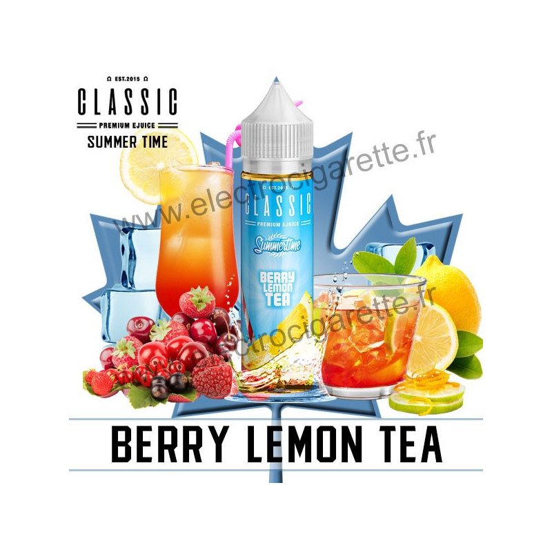 Berry Lemon Tea - Summer Time - Classic E-Juice - ZHC 50 ml