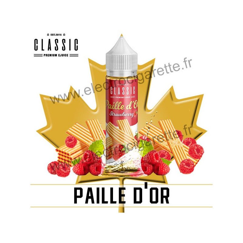 Paille d'Or - Classic E-Juice - ZHC 50 ml