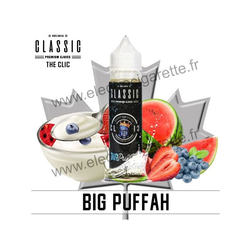 Big Puffah - The Clic - Classic E-Juice - ZHC 50 ml