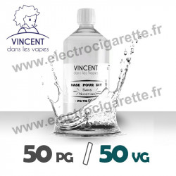 Base 50% PG / 50% VG - VDLV - 1 Litre