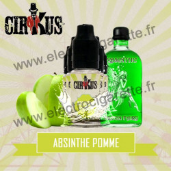 Pack de 5 flacons Absinthe Pomme - Cirkus by VDLV