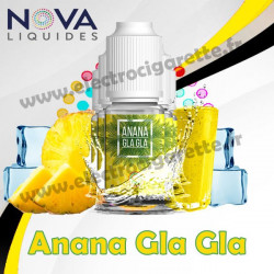 Pack 5 flacons Anana Gla Gla - Nova Liquides Premium