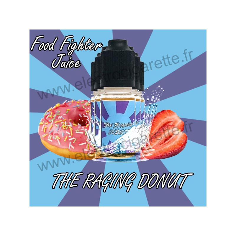 Pak 5 flacons The Raging Donut - Food Fighter Juice