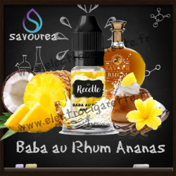 Baba au Rhum Ananas - La Recette Make It by by Savourea - Arôme concentré