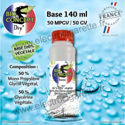 Base 140 ml - 0 mg - BioConcept