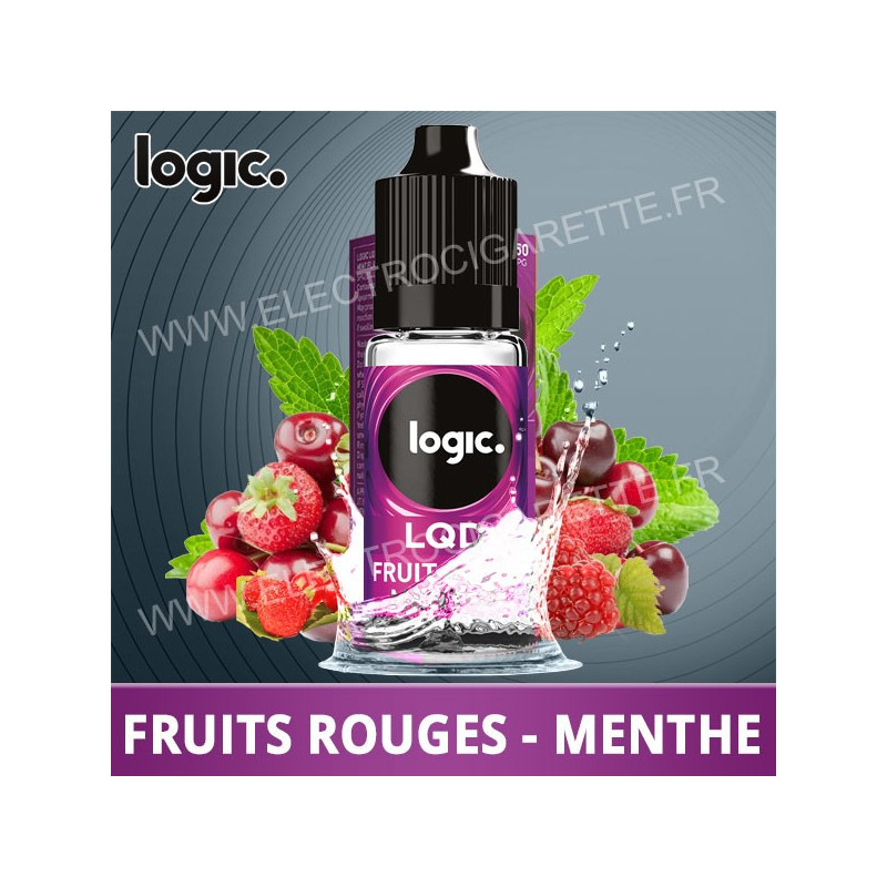 Fruits Rouges Menthe - LQD - Logic Pro - 10 ml