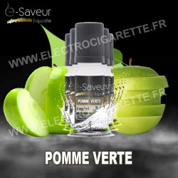 Pack 5x10 ml - Pomme Verte - e-Saveur