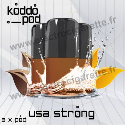 USA Strong - 3 x Pods Nano - KoddoPod Nano - Nouvelle cartouche