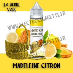 Madeleine Citron - La Bonne Vape - ZHC - 60 ml