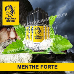 Pack de 5 x Menthe Forte - L'Authentic - Le Vapoteur Breton - 10 ml