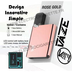 Batterie Vaze Rose Gold