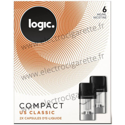 Pack de 2 x Cartouche Pod US Classic - Logic Pro Compact