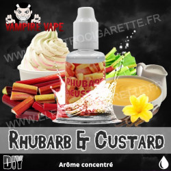 Rhubarb and Custard - Vampire Vape - Arôme concentré - 30ml