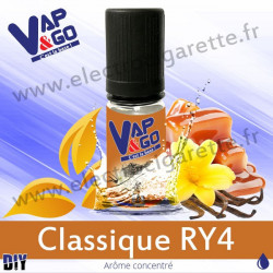 Classique RY4 - Vape&Go - Arôme concentré DiY - 10 ml