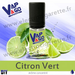 Citron Vert - Vape&Go - Arôme concentré DiY - 10 ml